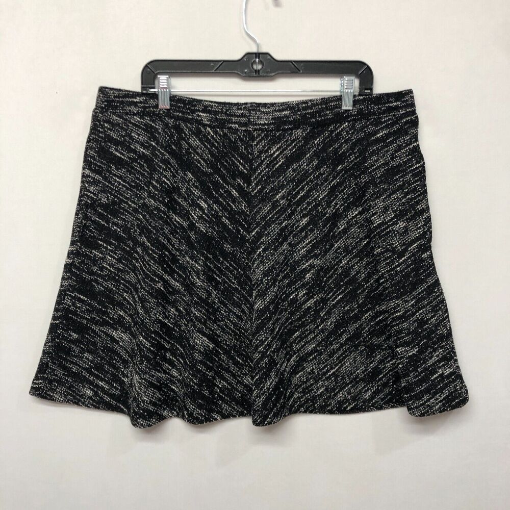 Banana Republic Women Knitted Pull On A-Line Skirt Size Extra Large M211 -1